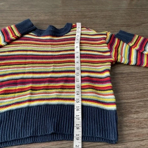 Wild Fable Striped Long-Sleeve Oversize Sweater - Picture 3 of 9